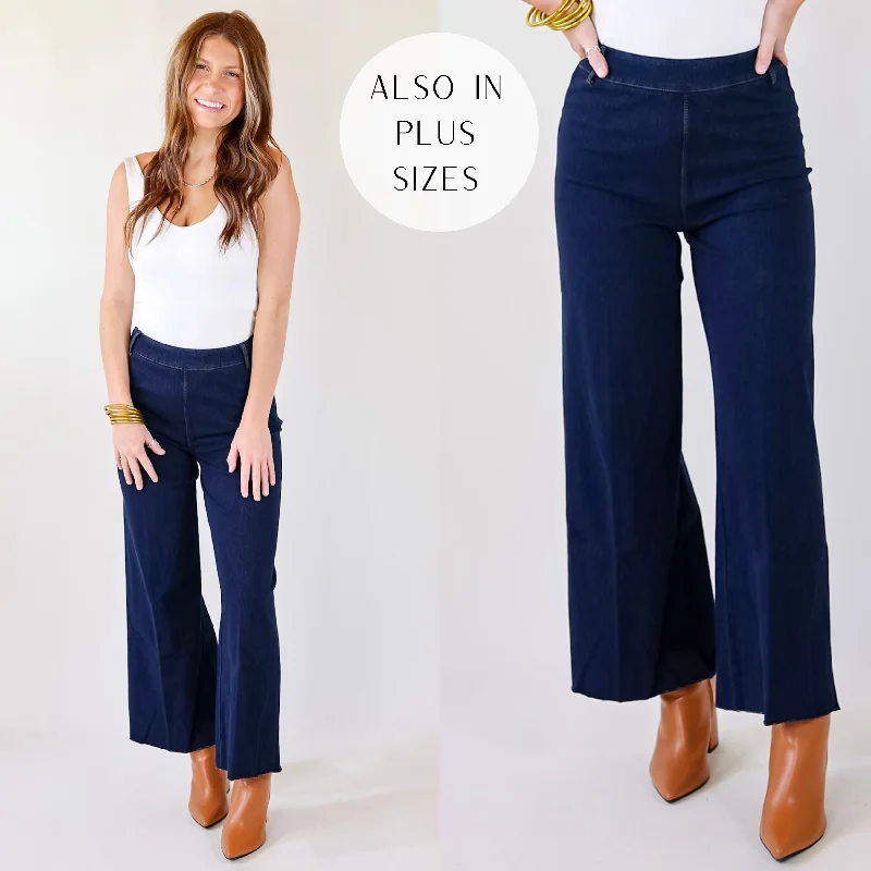 Black Friday SaleLyssé | Erin Wide Leg Denim Trousers in Indigo
