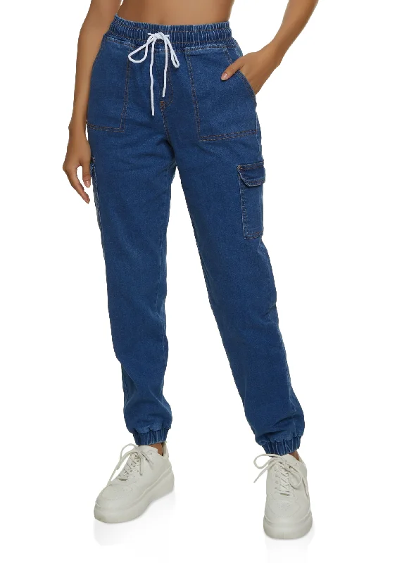 Blue Light SpecialWAX Denim Joggers