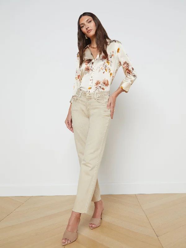 50% OffMilana Slouchy Stovepipe Jean