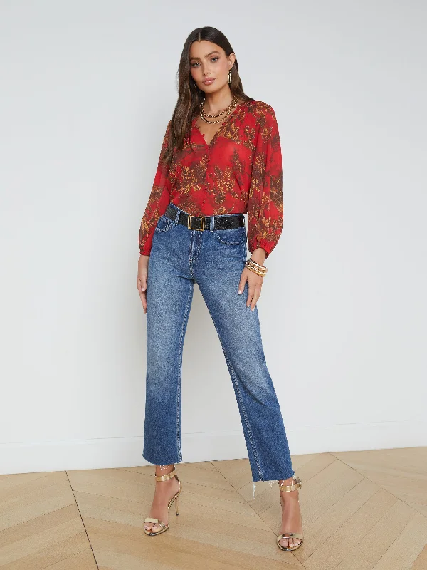 Cyber Monday SaleMilana Slouchy Stovepipe Jean