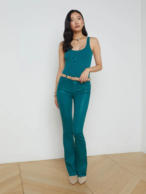 Coupon AvailableRuth Coated Straight-Leg Jean