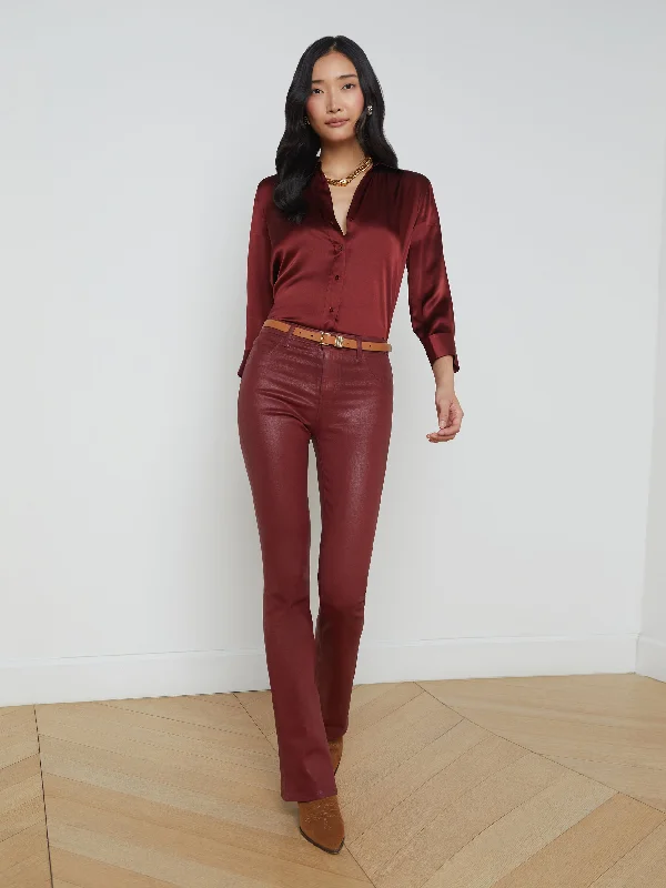 Invitation - Only SaleSelma Coated Bootcut Jean