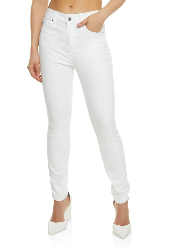 Holiday SaleWAX Five Pocket Solid Skinny Jeans