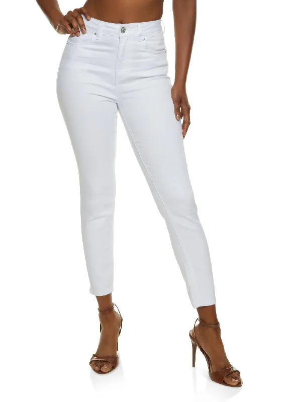 Sale Prices May VaryWAX Solid High Waisted Skinny Jeans