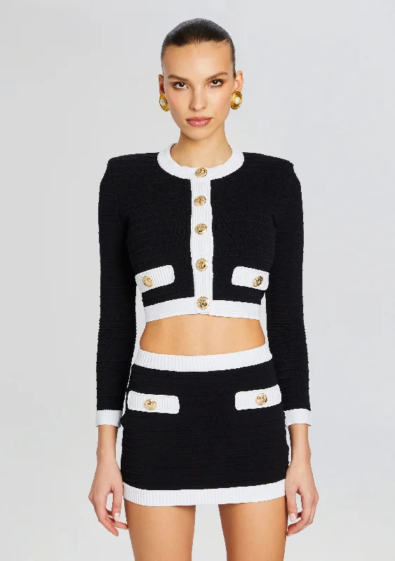 Overstock SaleMoore Bandage Knit Jacket