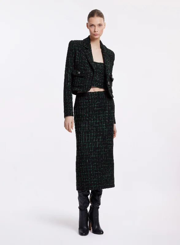 End - of - Season SaleSequin Tweed Matrix Jacket