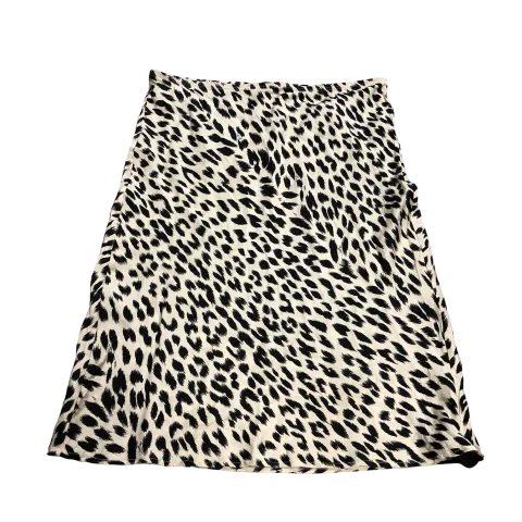 Coupon AvailableAnimal Print Skirt Midi Bebe, Size S