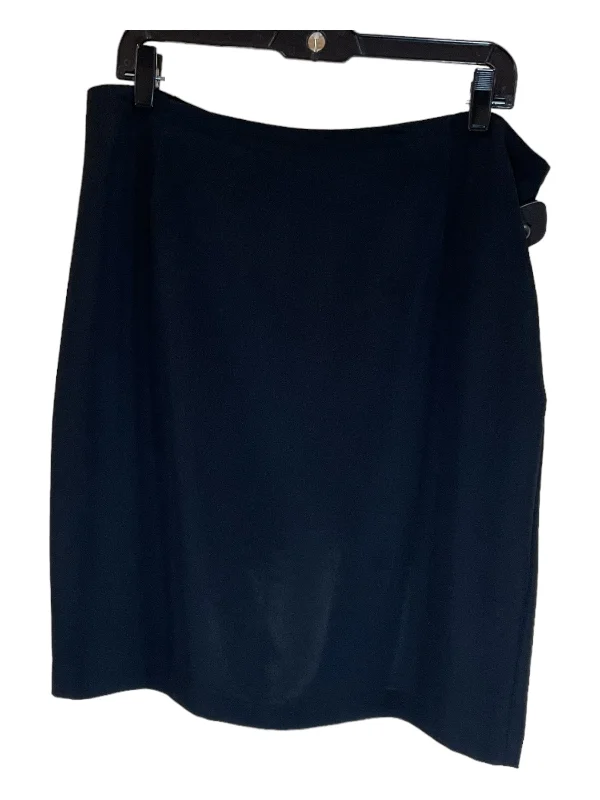 Exclusive OfferBlack Skirt Mini & Short Liz Baker, Size 14