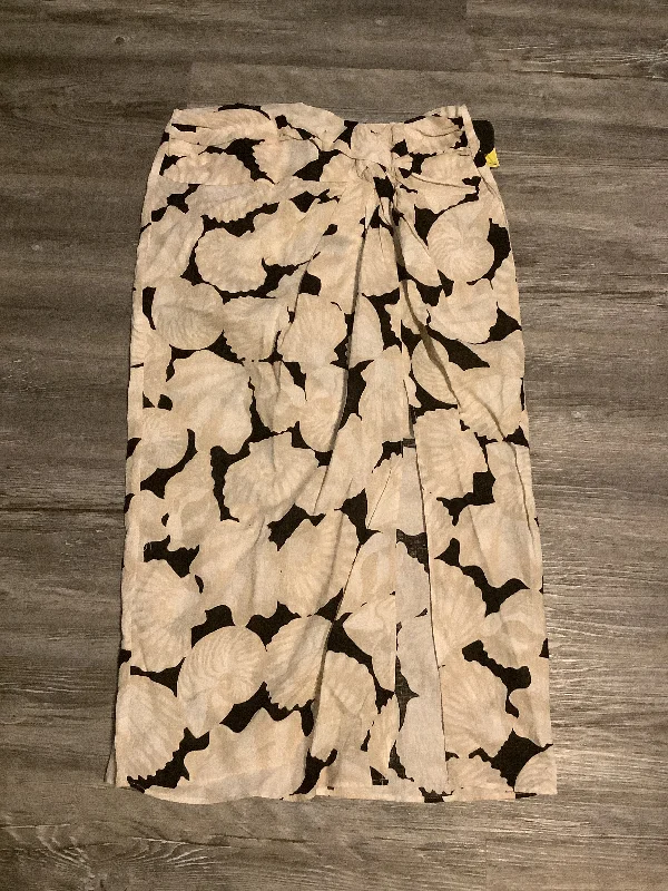 Big SaleBlack & Tan Skirt Maxi H&m, Size 10