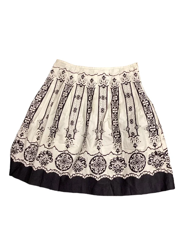 Overstock SaleBlack & Tan Skirt Midi Nine And Company, Size 16