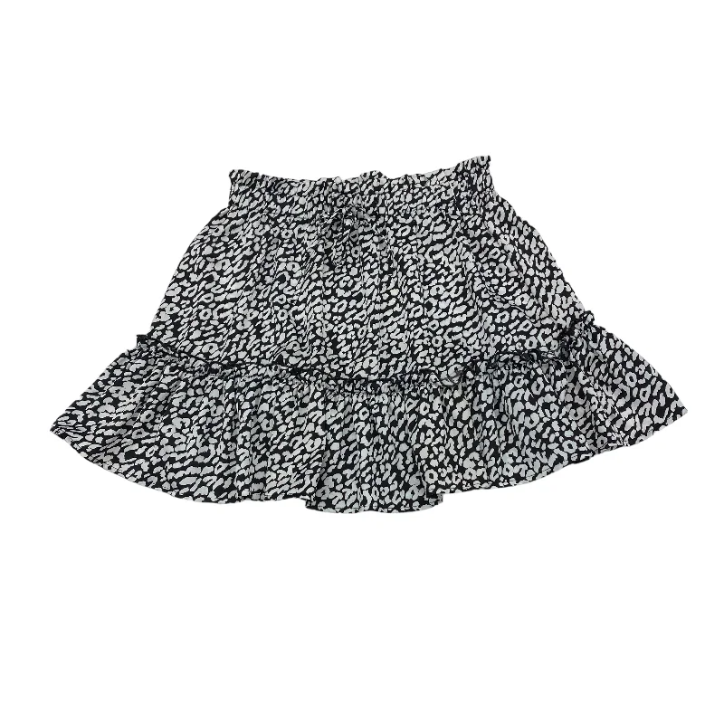 Discount OfferBLACK & WHITE SKIRT MINI & SHORT by SHEIN Size:L