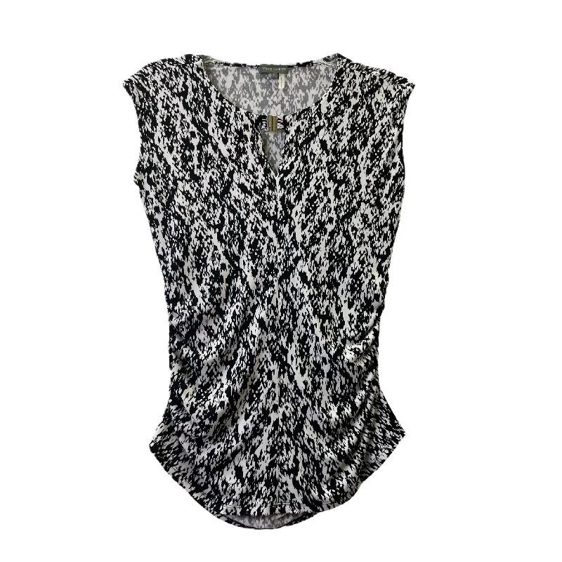 Price CutBlack & White Skirt Set 2pc By Vince Camuto, Size: S
