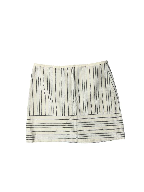 Upgrade Your Wardrobe SaleBlue & Cream Skirt Mini & Short Madewell, Size 6