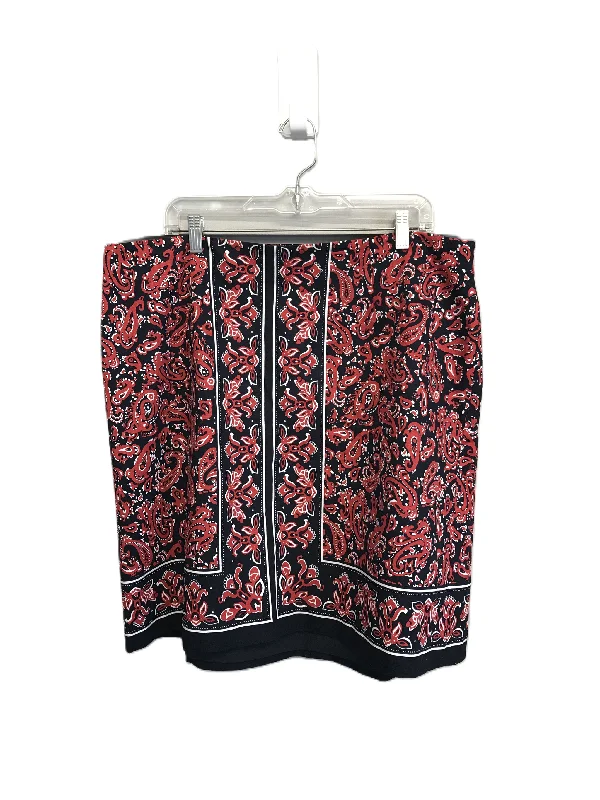 Combo DealBlue & Red & White Skirt Mini & Short By Talbots, Size: 20
