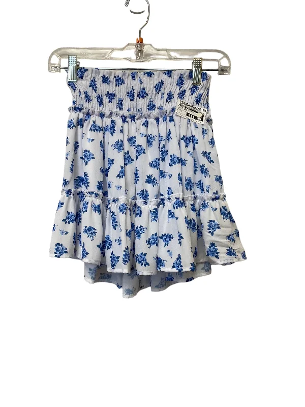 Up to 70% OffBlue & White Skirt Mini & Short Altard State, Size S