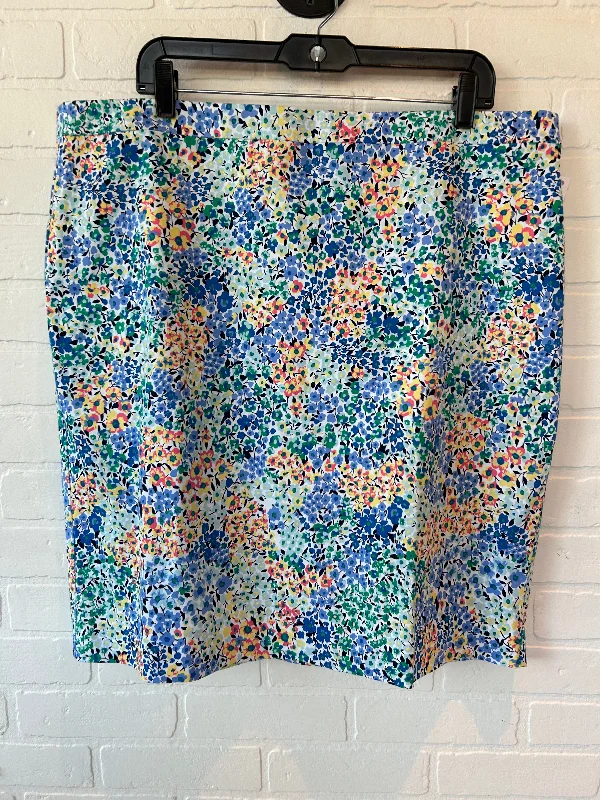 Back - to - School SaleBlue & White Skirt Mini & Short J. Crew, Size 18