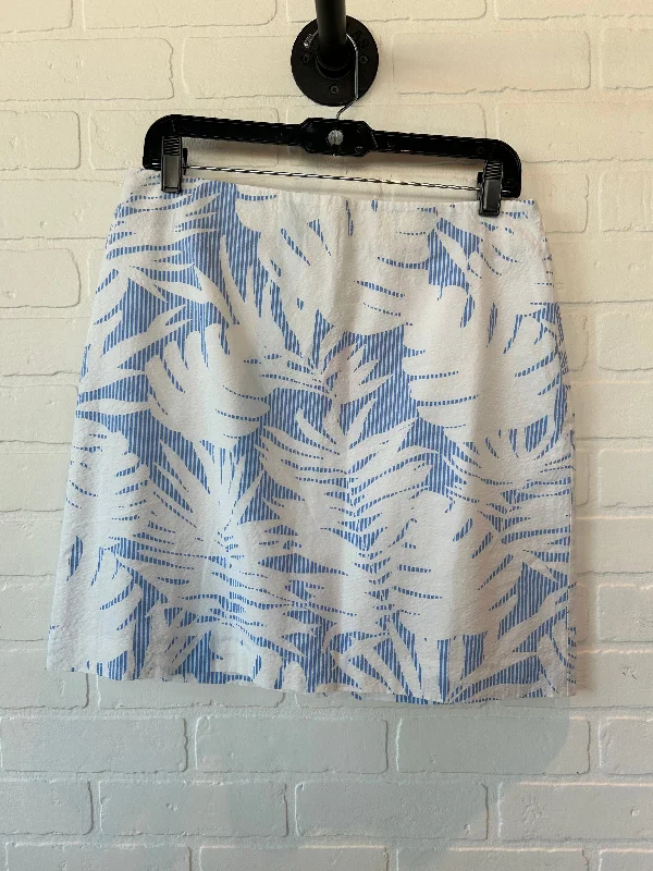 Easy Financing OptionsBlue & White Skirt Mini & Short Talbots, Size 10petite