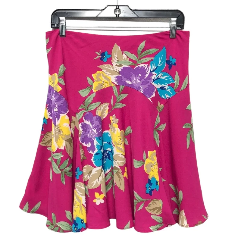 New Year SaleFloral Print Skirt Mini & Short Lauren By Ralph Lauren, Size 6