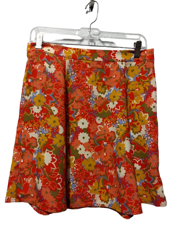 Save NowFloral Print Skirt Mini & Short Loft, Size S
