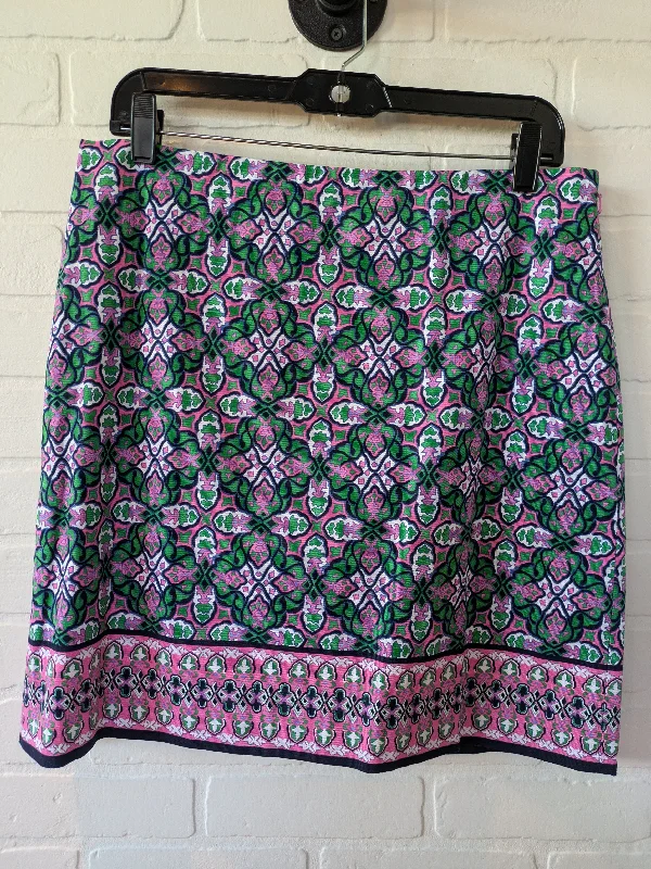 Volume DiscountGreen & Pink Skirt Mini & Short Talbots, Size 10petite