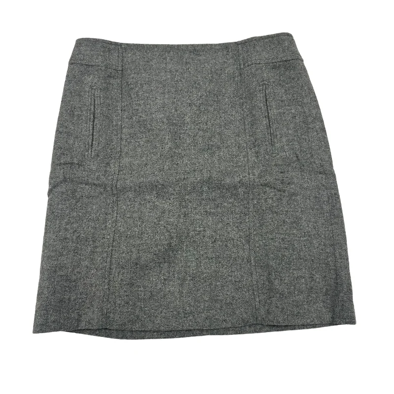 30% DiscountGREY SKIRT MIDI by TALBOTS Size:8