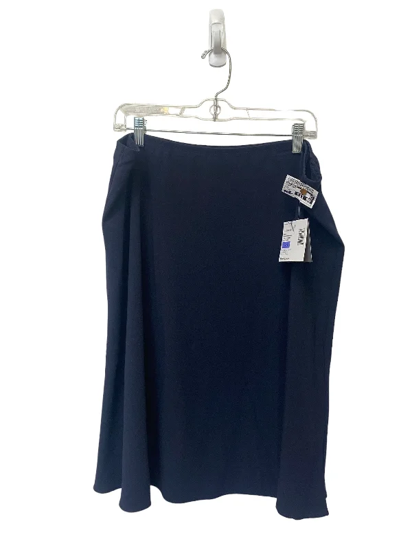 Spring SaleNavy Skirt Midi Sag Harbor, Size 18