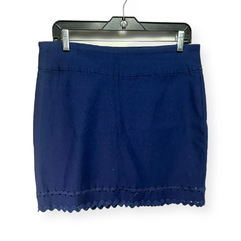 Redeem RewardsNavy Skirt Mini & Short Crown And Ivy, Size 10