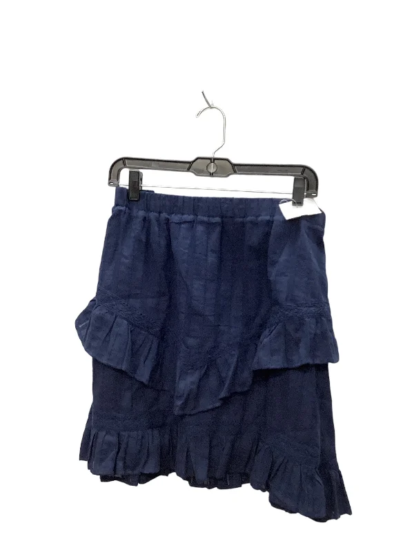 New Customer DiscountNavy Skirt Mini & Short Time And Tru, Size L