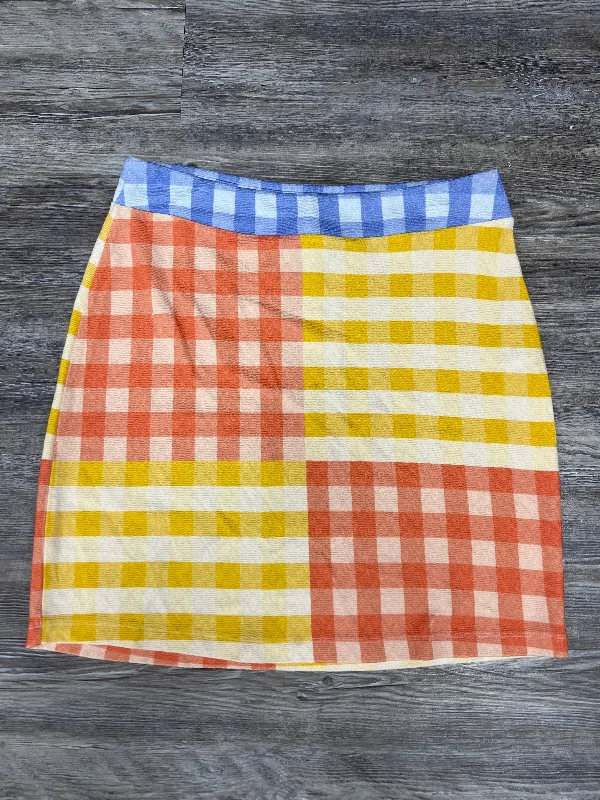 Loyalty ProgramOrange Skirt Midi Farm Rio, Size M