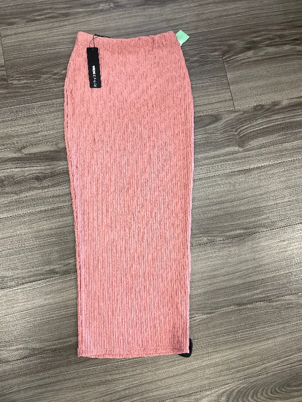 Fire SalePink Skirt Maxi Fashion Nova, Size S