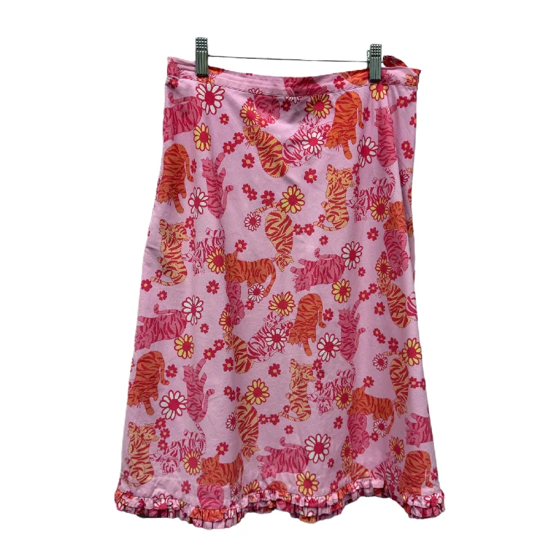 Mega SalePink Skirt Midi By Lilly Pulitzer, Size: 8