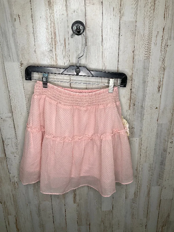 Flash DealsPink Skirt Mini & Short Altard State, Size Xs