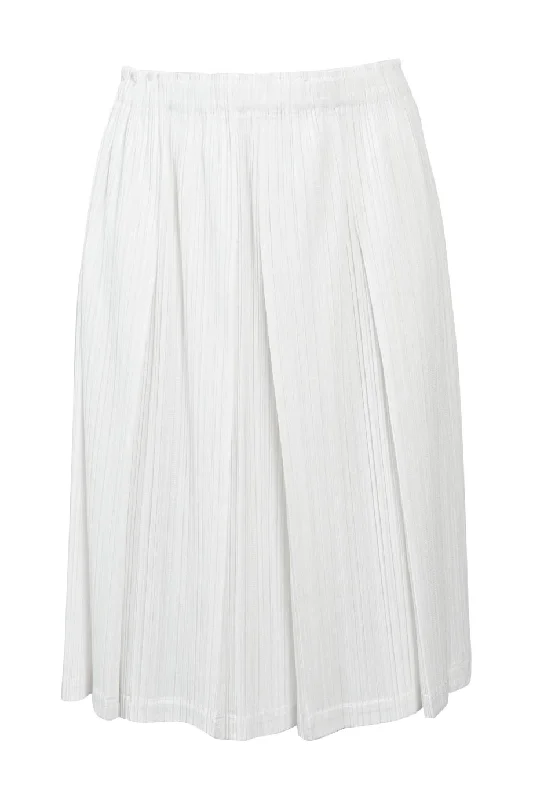 Budget - Friendly[WW39612] Pleats Please Issey Miyake | knee Length Skirt