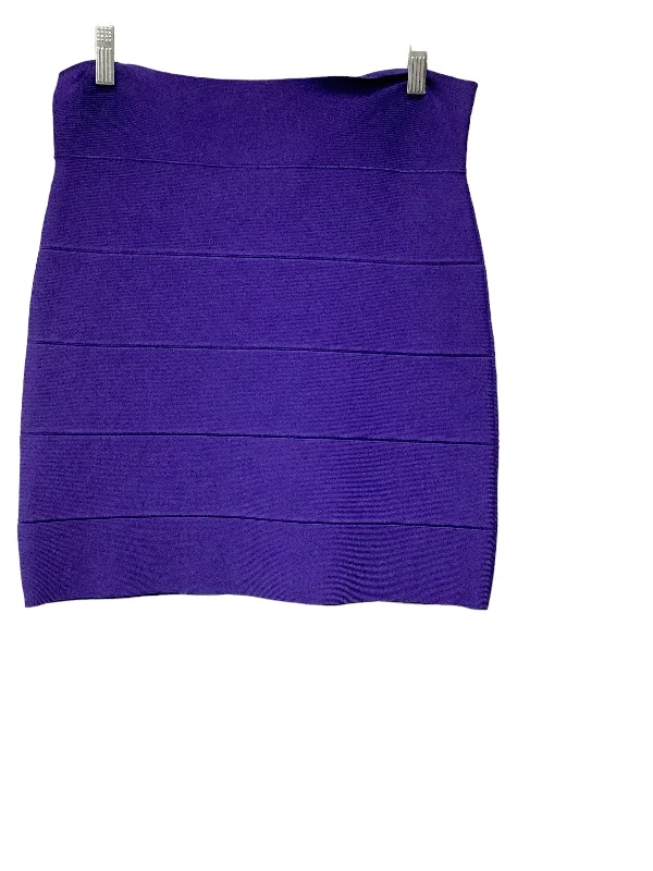 Summer SalePurple Skirt Mini & Short Bcbgmaxazria, Size L
