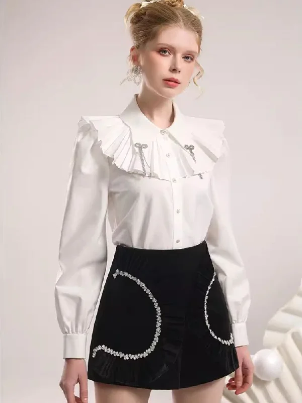 Mother's Day SaleHigh Waist Ruffle Pants【s0000006850】