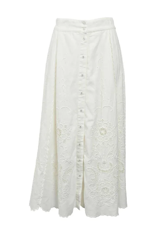 Flash Deals[WW39229] Sea, New York | Midi Skirt