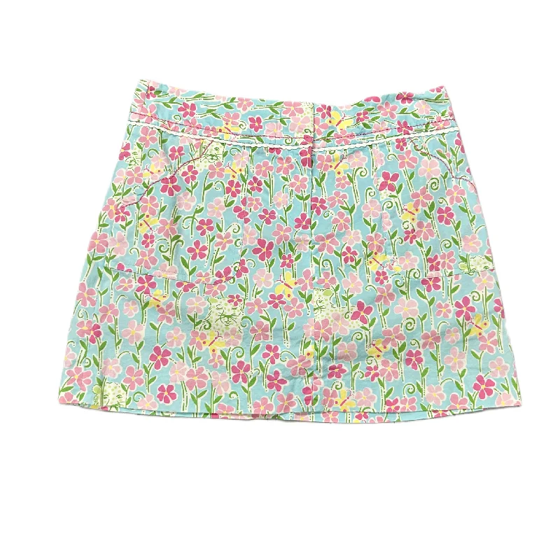 Blue Light SpecialTeal Skirt Mini & Short By Lilly Pulitzer, Size: 2