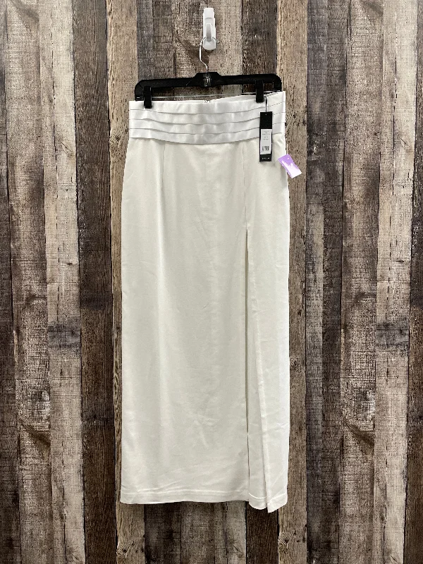 End - of - Season SaleWhite Skirt Maxi Bcbgmaxazria, Size 10