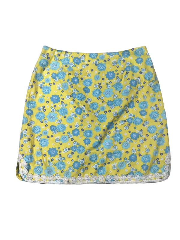Clear the Shelves SaleYellow Skirt Mini & Short Lilly Pulitzer, Size 6