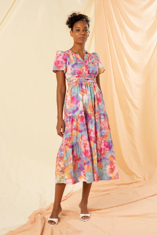 Renew Your Look SaleFiorella Tiered Midi Dress